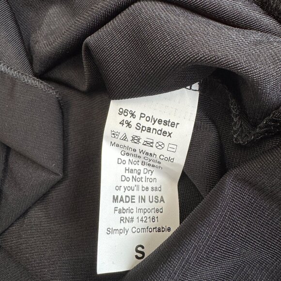 LuLaRoe CiCi Dress Black NWT size S *unicorn* - Picture 8 of 16